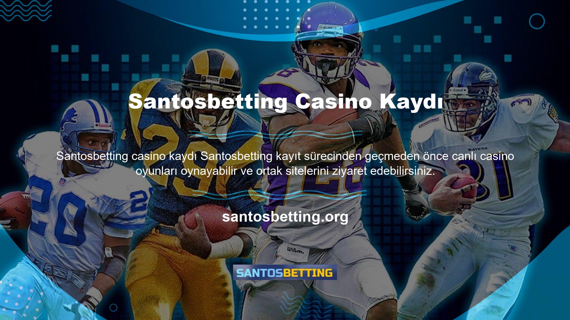 Santosbetting Canlı Bildirimler Etkinleştirme