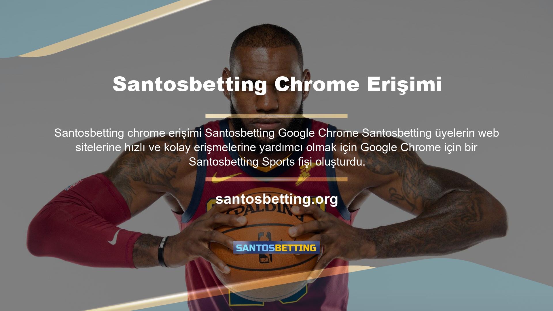 Bu eklenti ile tek bir tıklamayla yeni bir Santosbetting giriş adresi alabilirsiniz